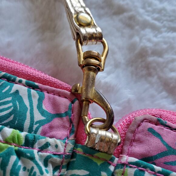 Lilly Pulitzer Zip Around Wristlet Card Wallet Please Read Description - Picture 9 of 13